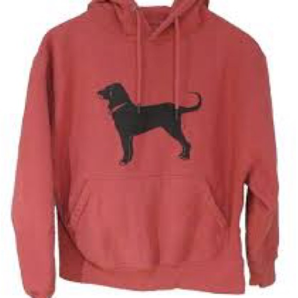 The Black Dog Other - The Black Dog Legacy Collection Pink Hooded Sweatshirt. Size Small. Like New.